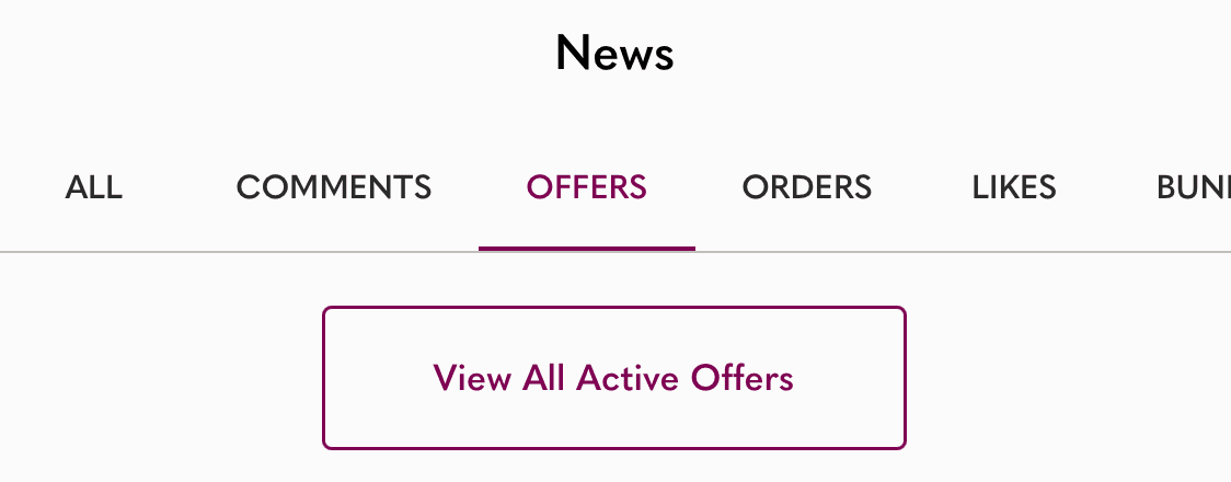 View all active offers